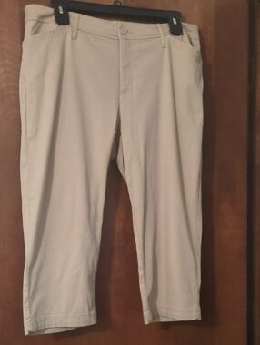 St. John's Bay Light Beige Stretch Chinos